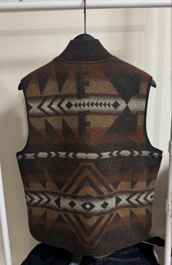 DoubleRL ウールカシミヤ スナップフロントベスト