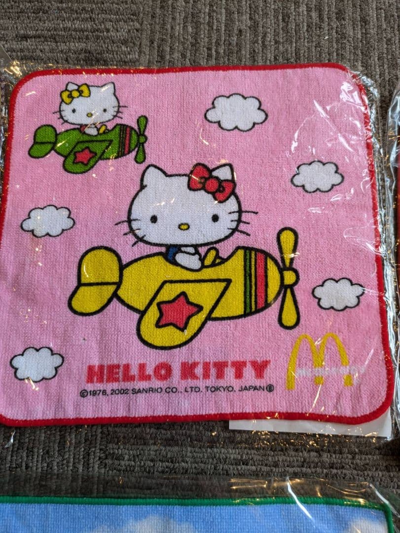 ご当地ラップ 根付け ご当地ハンカチ レア 地域限定 ハローキティ 当時物
