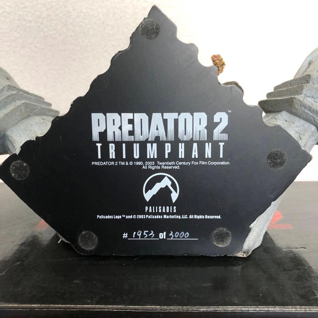 世界限定3,000体 パリセイズ製プレデター2 スタチュー(フィギュア