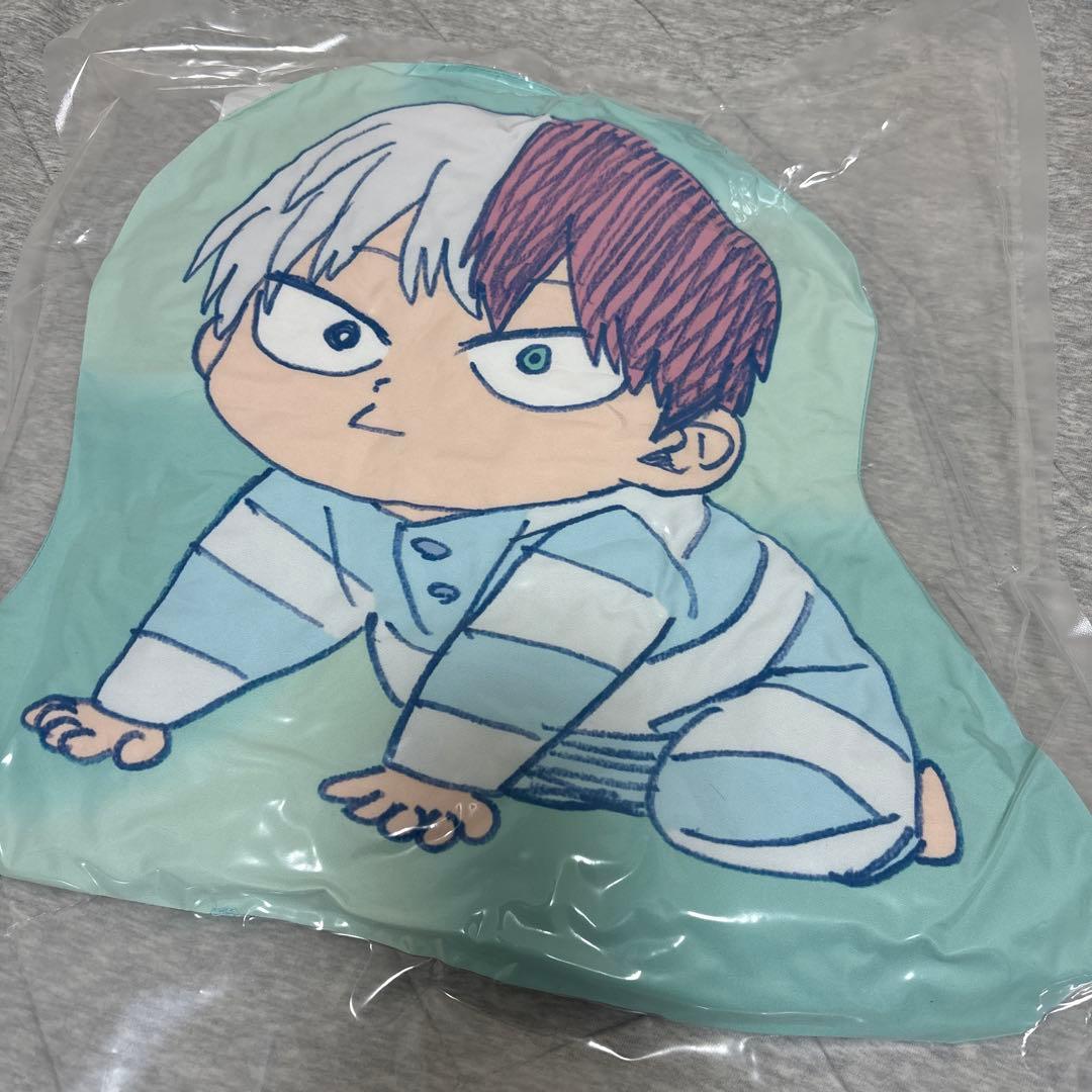 ヒロアカ 轟焦凍 ジャンプフェスタ ダイカットクッション 内外未分化ろ
