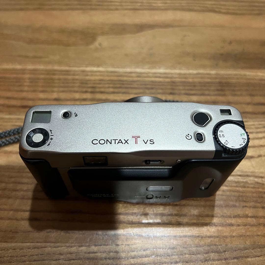 CONTAX TVS シルバー コンパクトフィルムカメラ