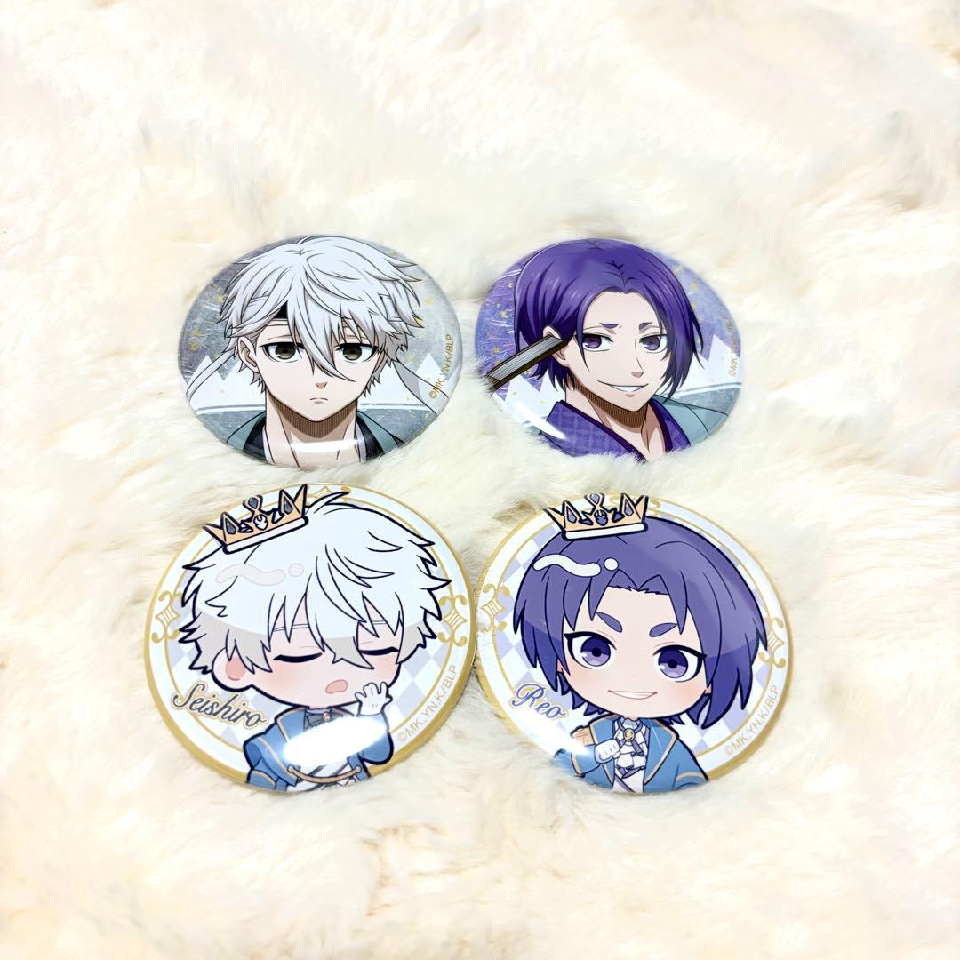 ブルーロック ローソン 新撰組 新選組 缶バッジ 凪誠士郎 御影玲王