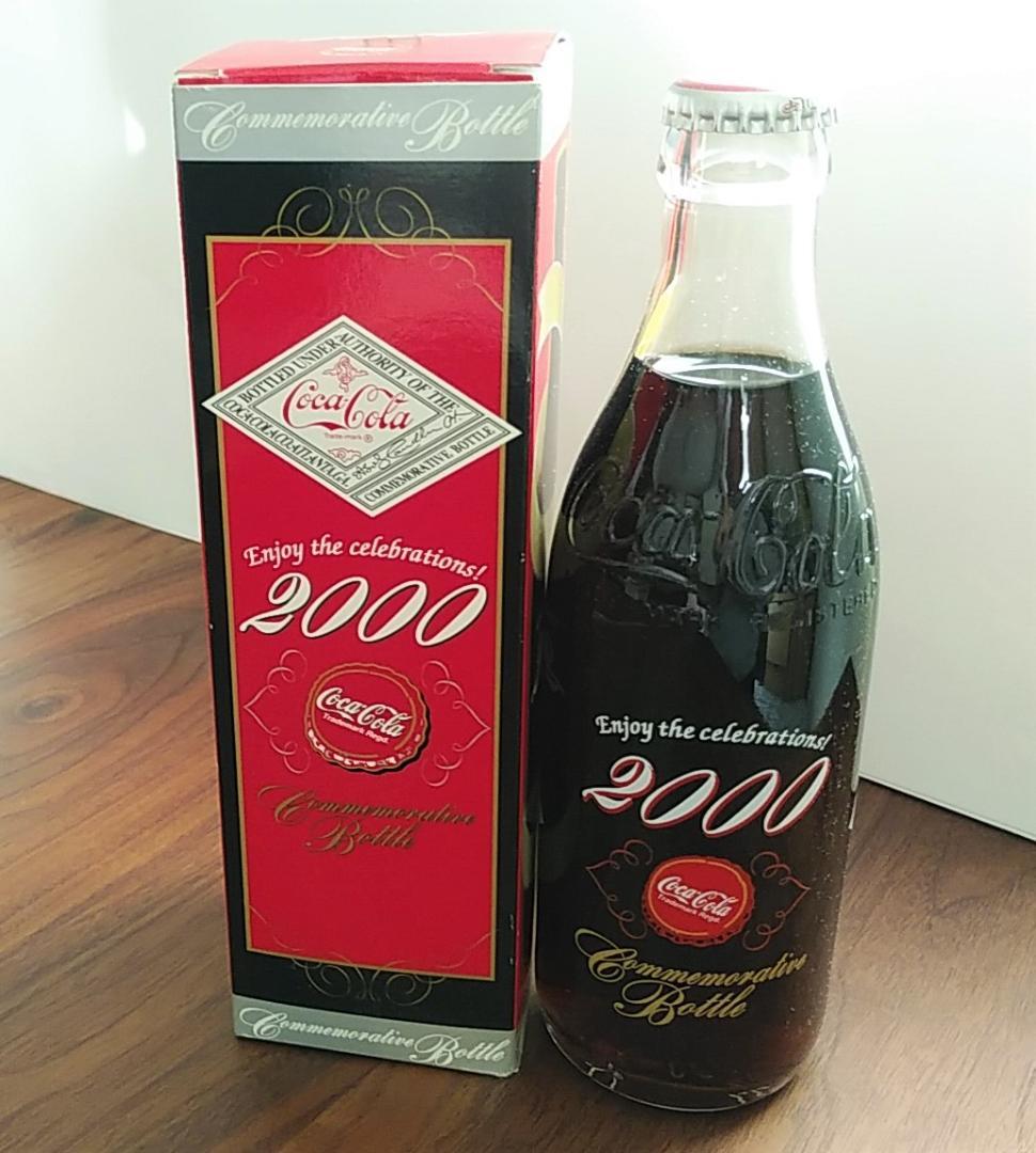 コカコーラ 2000年記念 ミレニアムボトル（未開封） - メルカリ