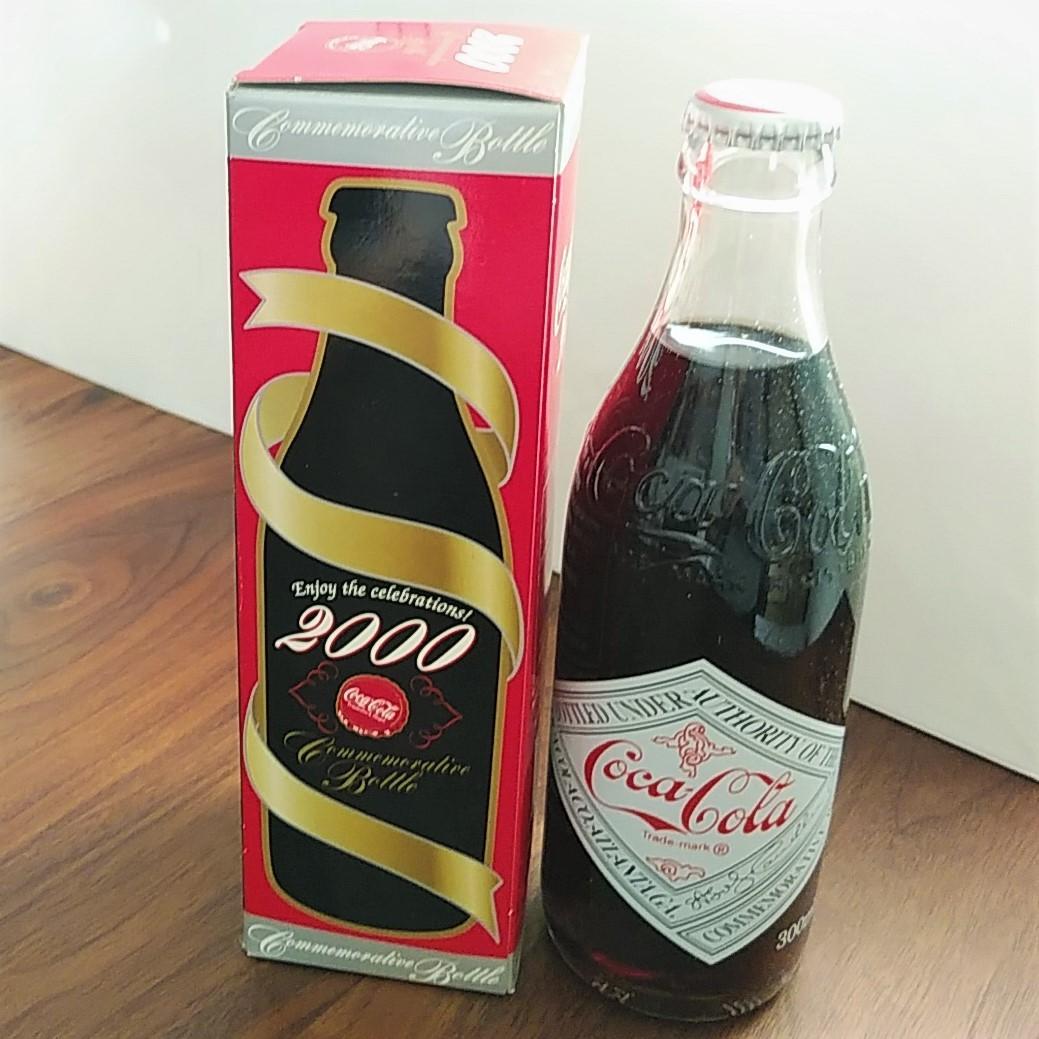 コカコーラ 2000年記念 ミレニアムボトル（未開封） - メルカリ