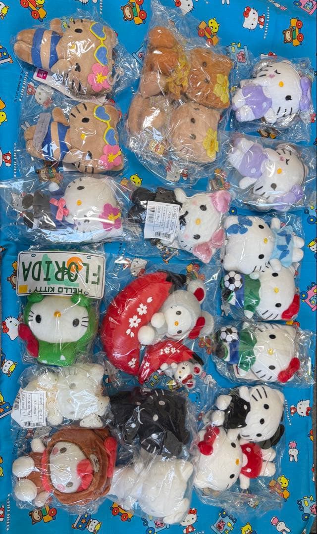 ハローキティ ぬいぐるみセット 約35体