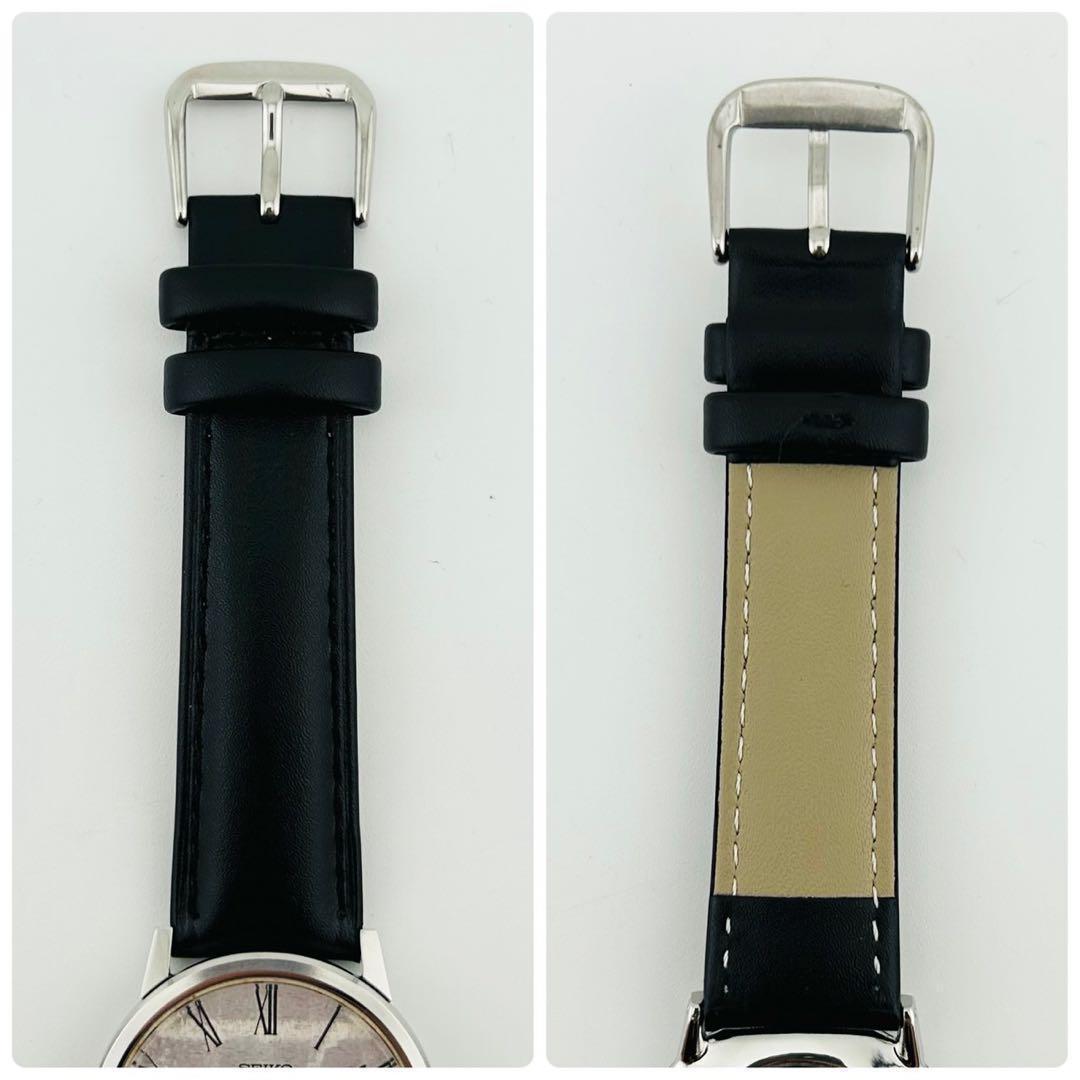 【美品】SEIKO 腕時計　手巻き　シルバー　ヴィンテージ セイコー