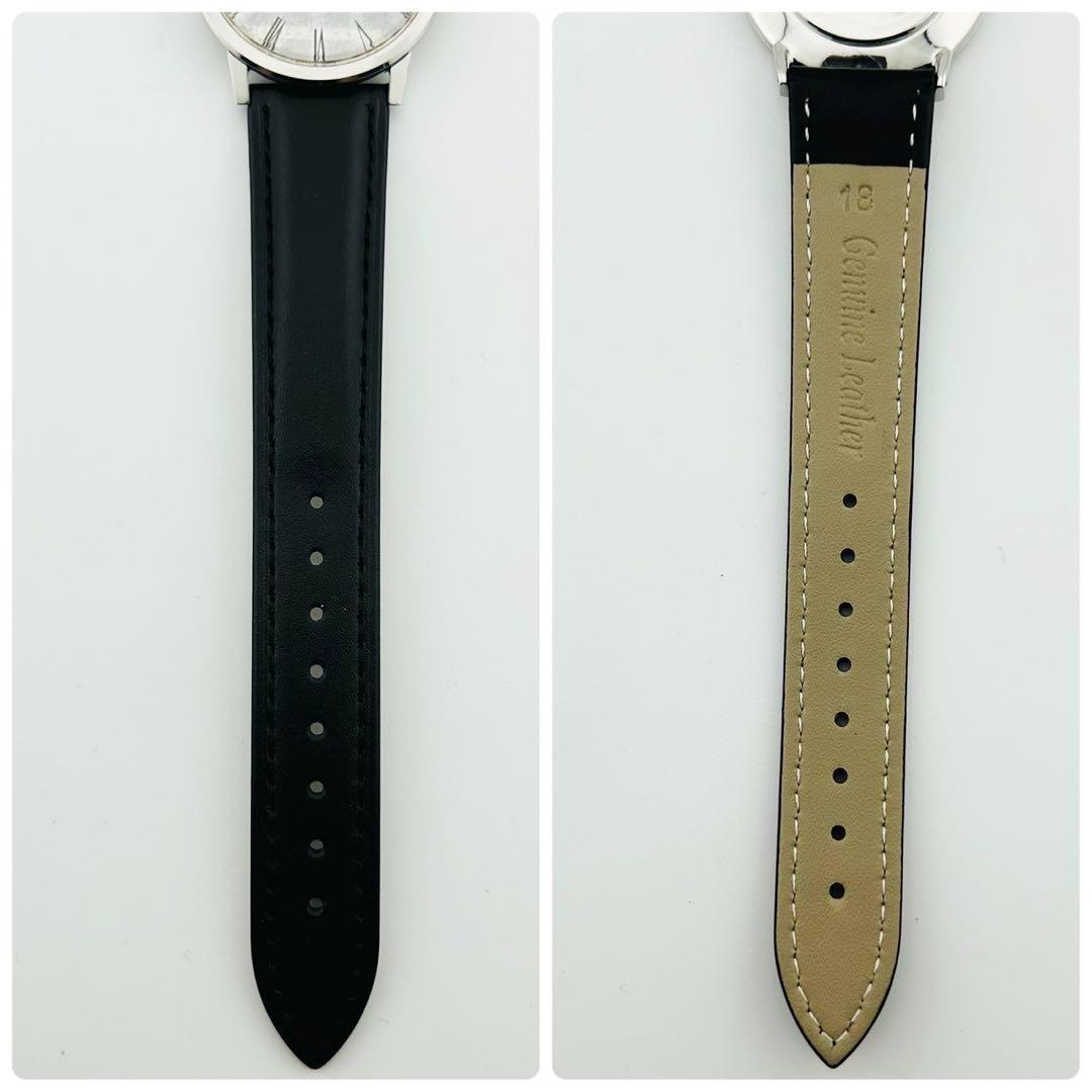 【美品】SEIKO 腕時計　手巻き　シルバー　ヴィンテージ セイコー