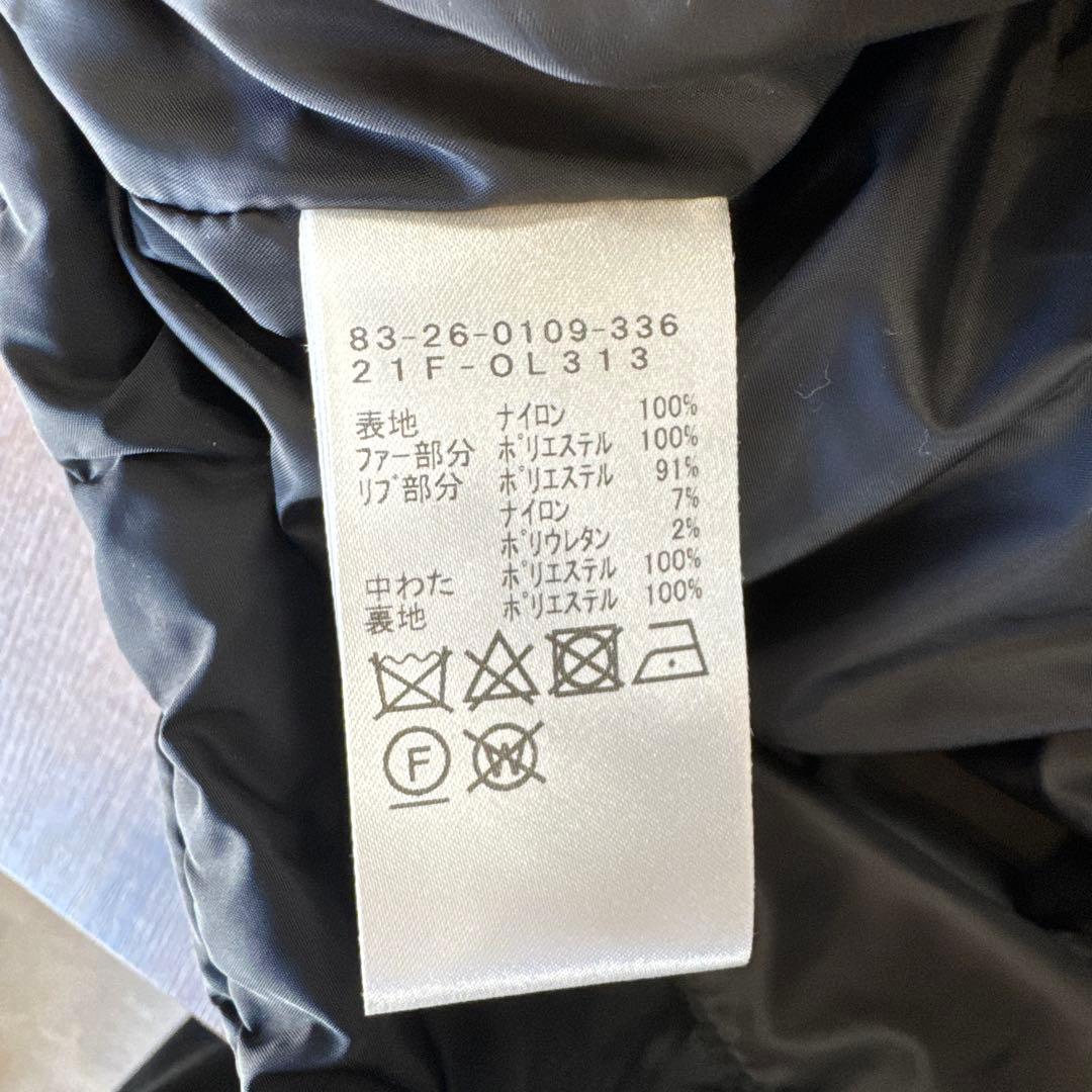 BEAMS GOLF フード付き ブラックベスト