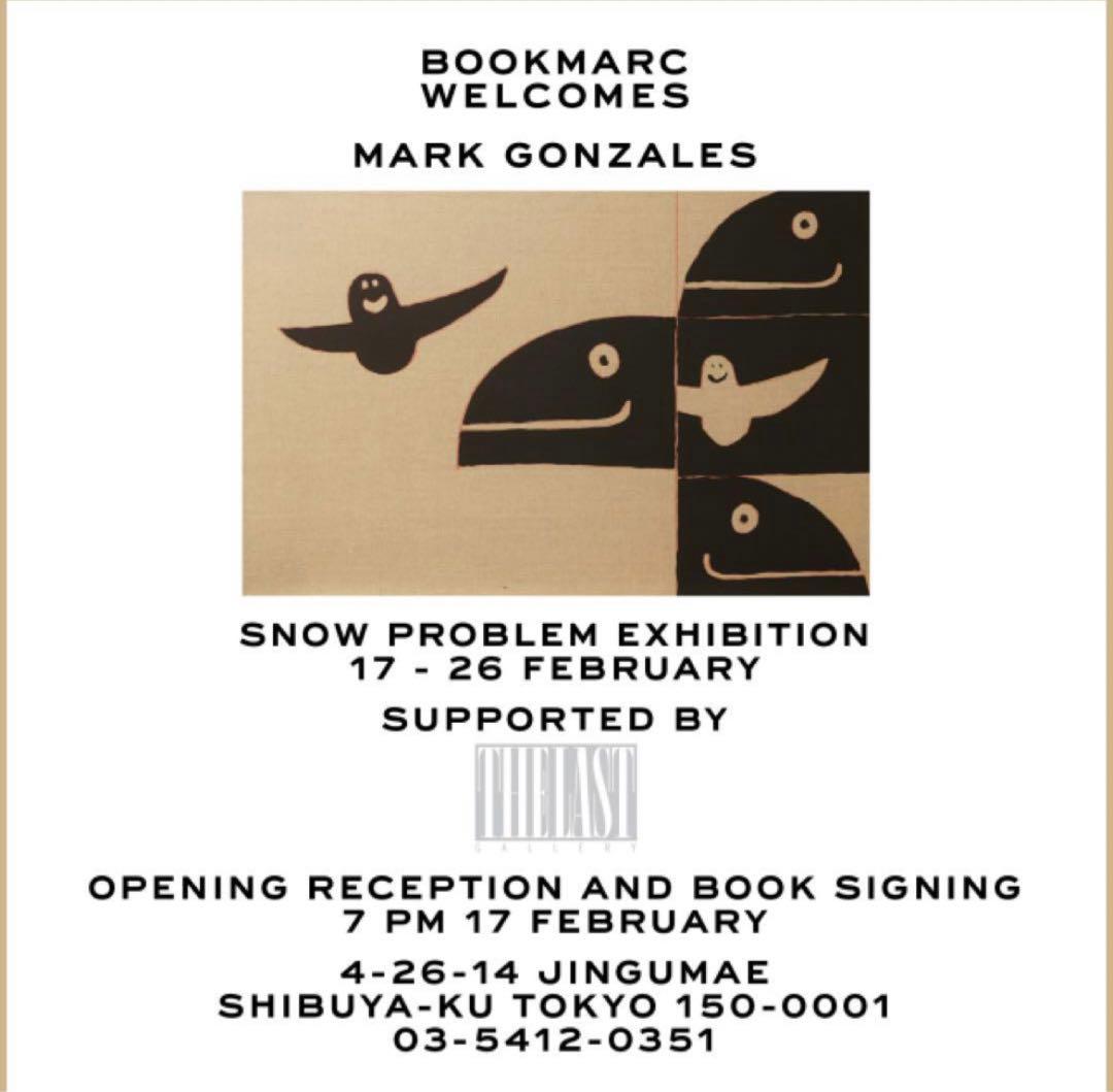 Bookamarc マークゴンザレス/Mark Gonzales直筆トートバッグ