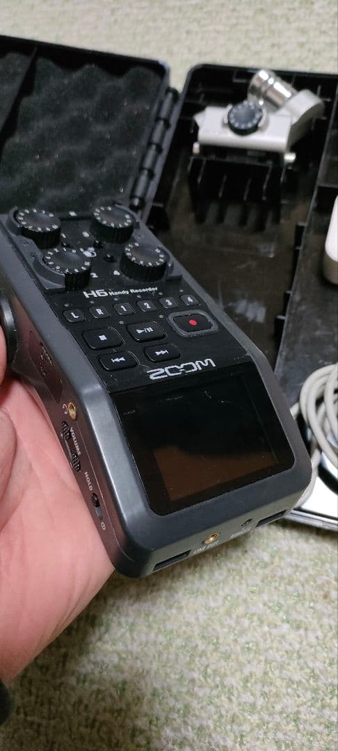 ZOOM　H6 レコーダー！完動品！