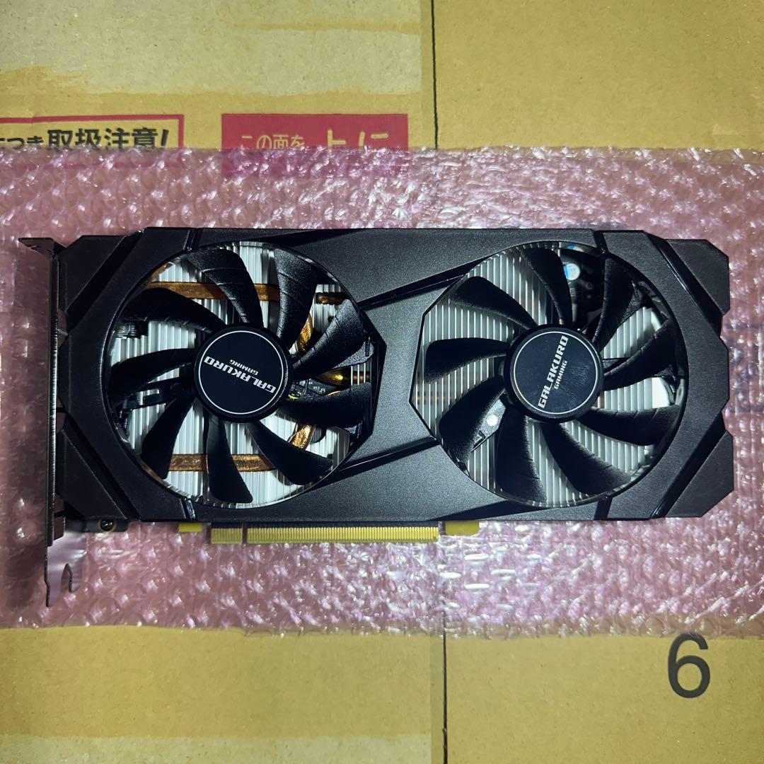 玄人志向 GeForce GTX 1660 グラフィックボード PCパーツ