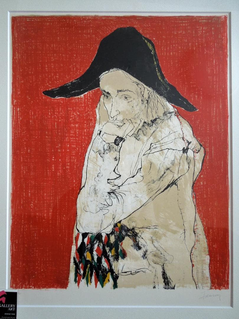 レア真作1977年ジャンジャンセン大判直筆サインピカソダリ