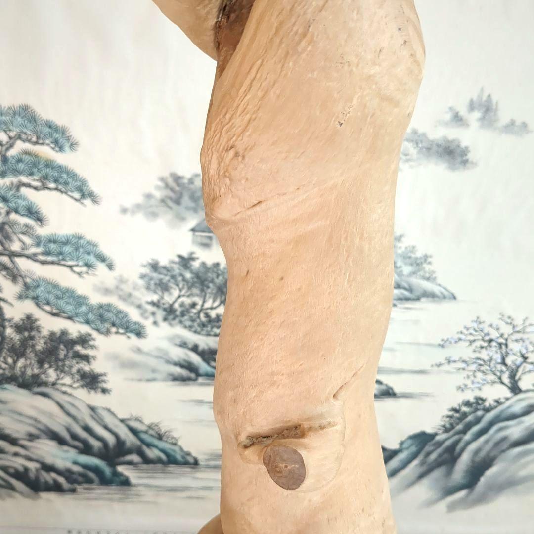 新品 通販ホビー・楽器・アート - 天然木 自然造形 蛇形希少 螺旋状