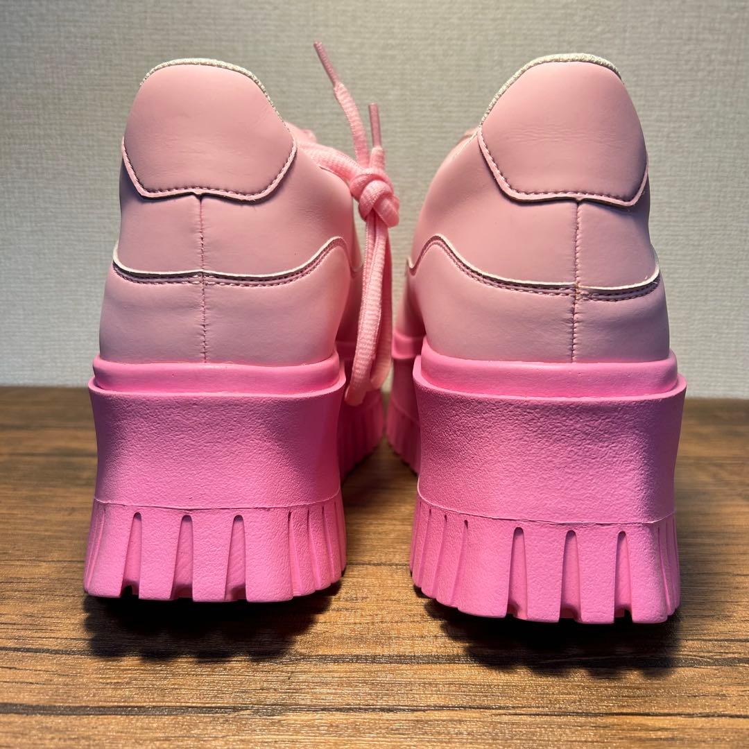 新品未使用・希少】MIKIO SAKABE ミキオサカベ ピンク厚底スニーカー