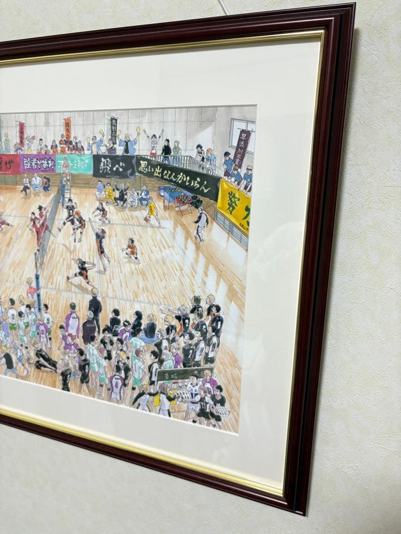 ハイキュー 複製原画 挑戦者 ハイキュー展 複製原画 挑戦者 【公式通販】