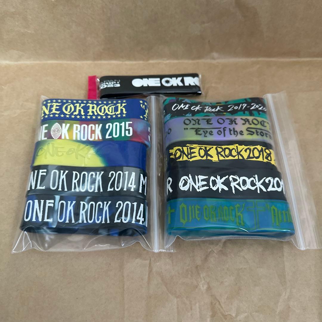 72】ONE OK ROCK ワンオク ラバーバンド(全11種 - メルカリ