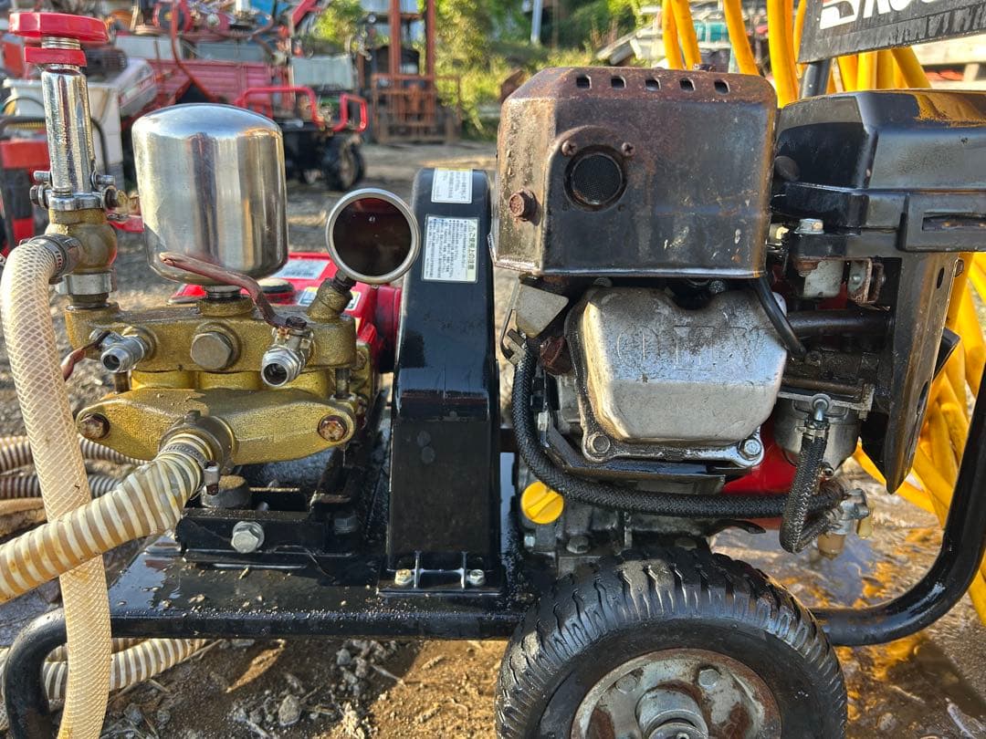 宮崎 工進 エンジン式洗浄動噴 高圧洗浄機 動噴 4馬力 DM-30