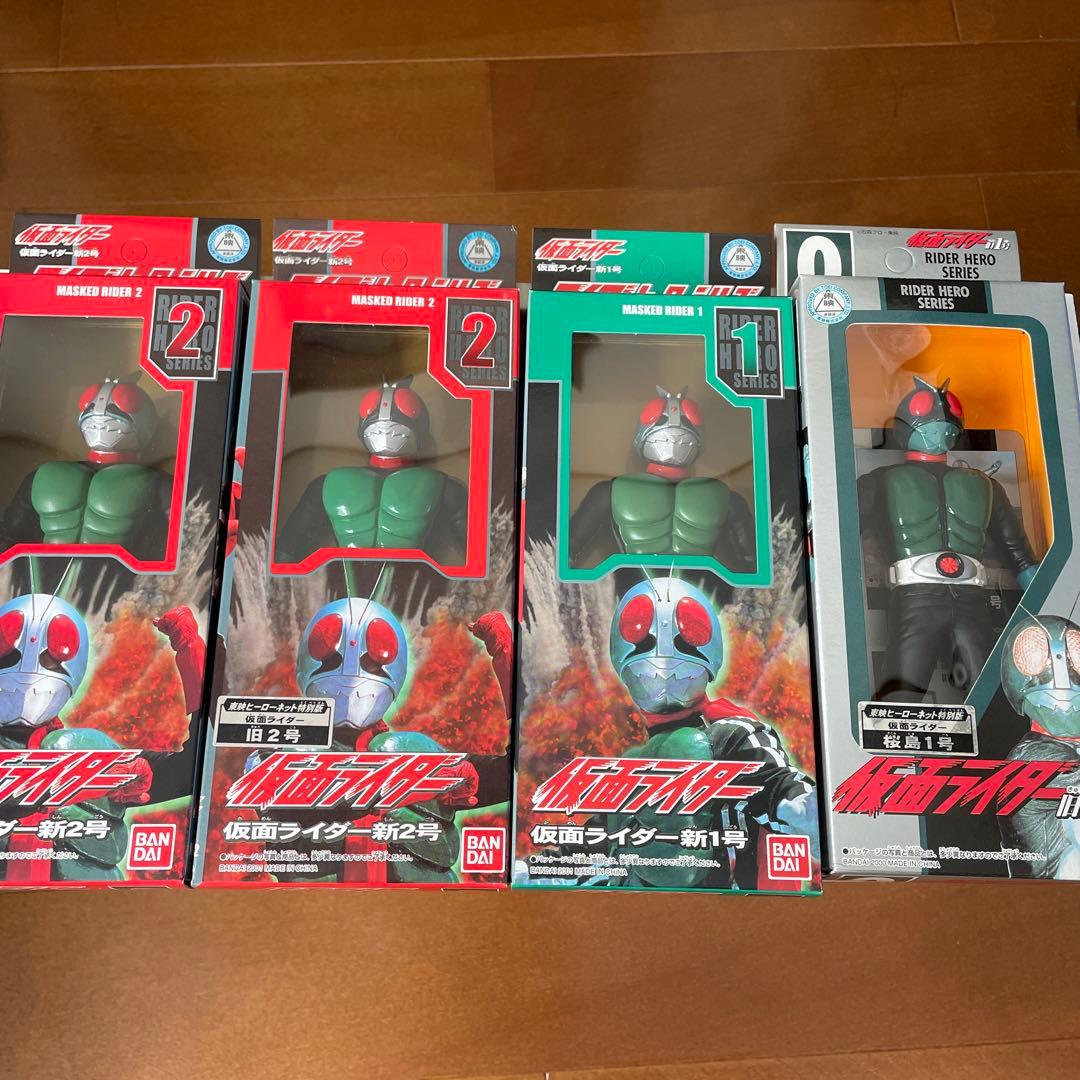 ライダーヒーローシリーズ コレクションボックス ライダーヒーロー