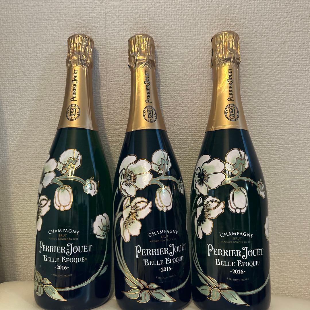 ベルエポック 2016 未開封 シャンパン Belle Epoque 3本セット - メルカリ
