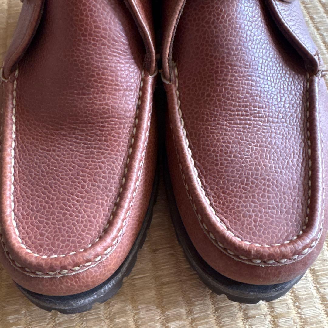 ラッセルモカシン　7 1/2 D ストラップベルト　レザー　 チャッカブーツ