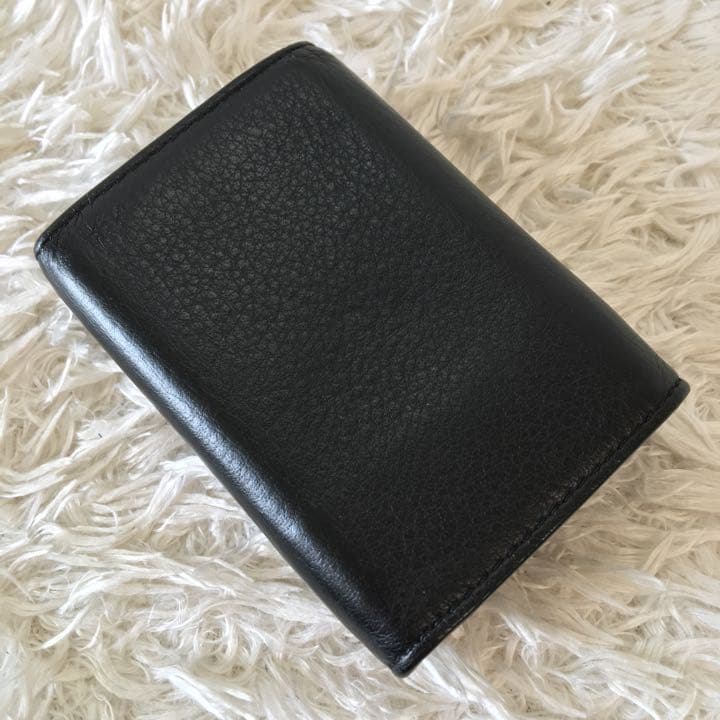 バレンシアガ BALENCIAGA ミニ 財布 ペーパー ブラック レディース