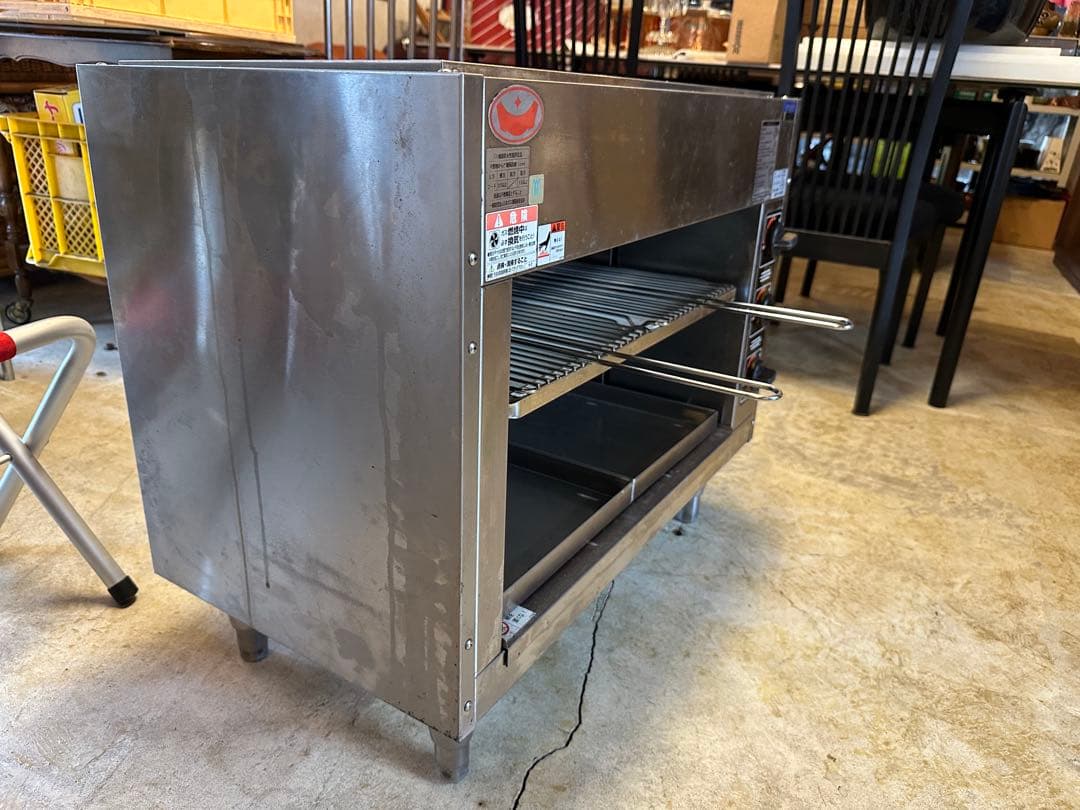 美品 マルゼン 上火式焼物器 スピードグリラー 赤外線バーナー