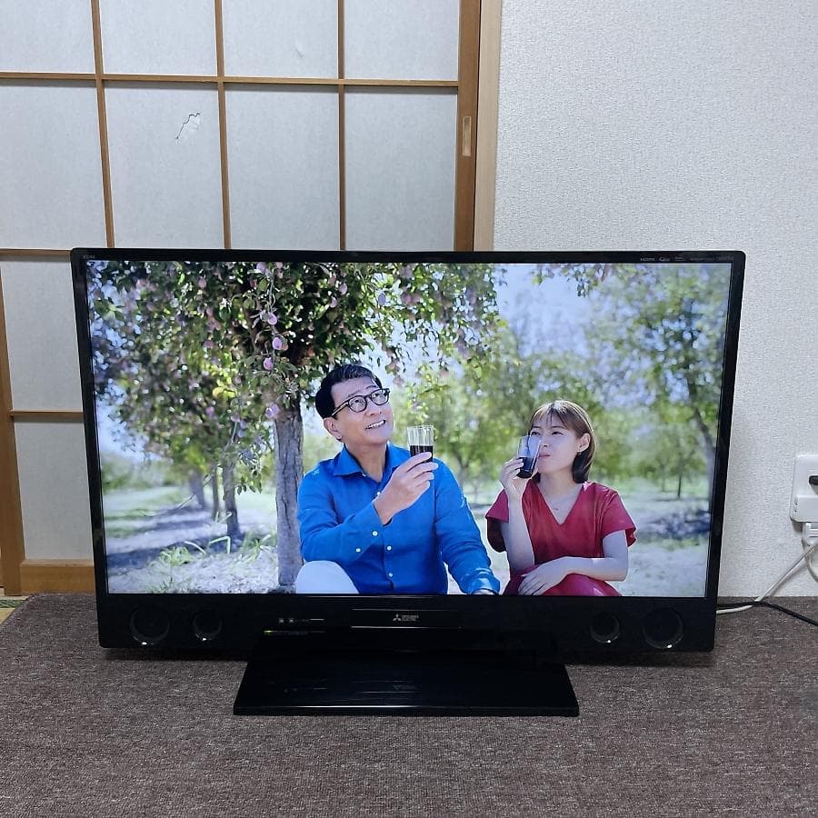 三菱 2017 40V型 ブルーレイ&HDD1TB搭載 液晶テレビ LCD-A40MD9 動作
