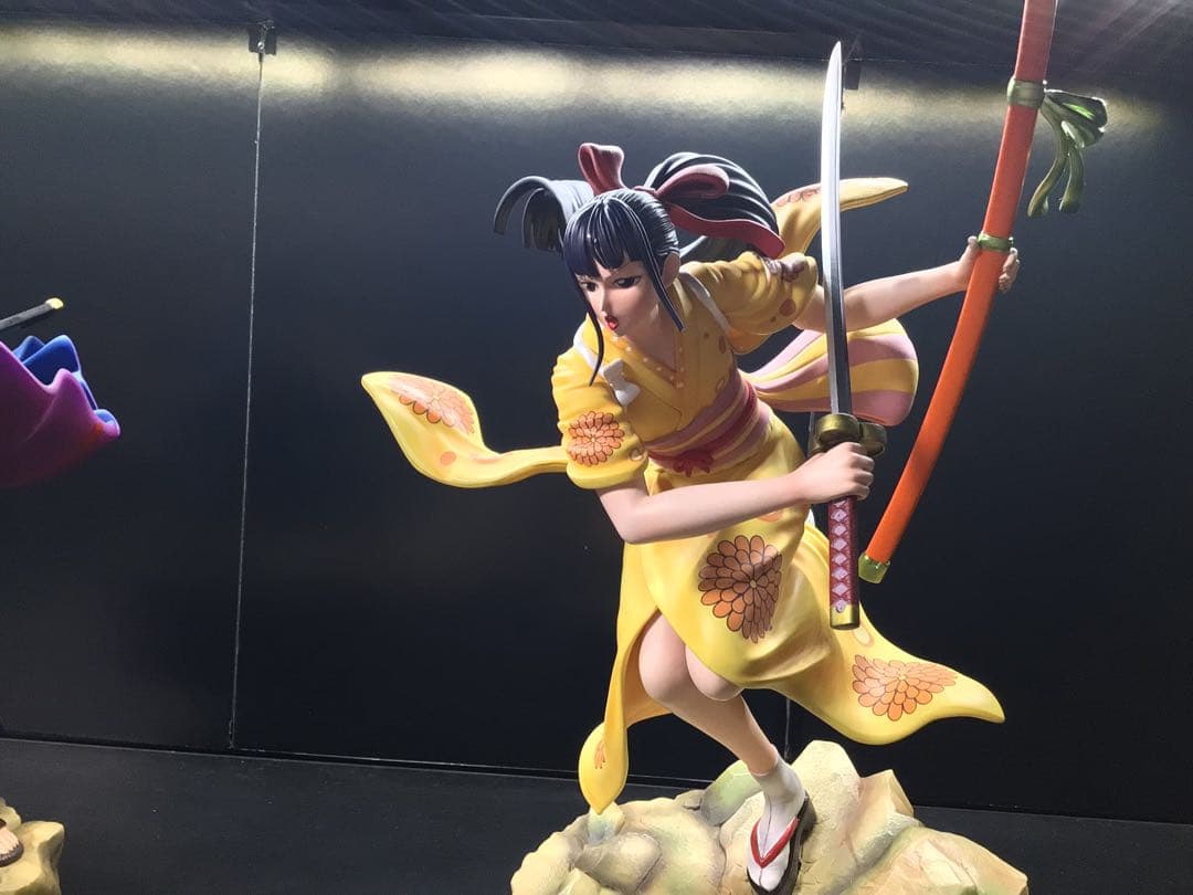 ワンピースお菊ガレージキットフィギュア