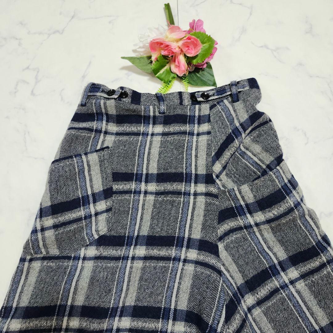 ワイズ　サルエルパンツ　アシンメトリー　チェック　変形　ワイド　ヨウジヤマモト