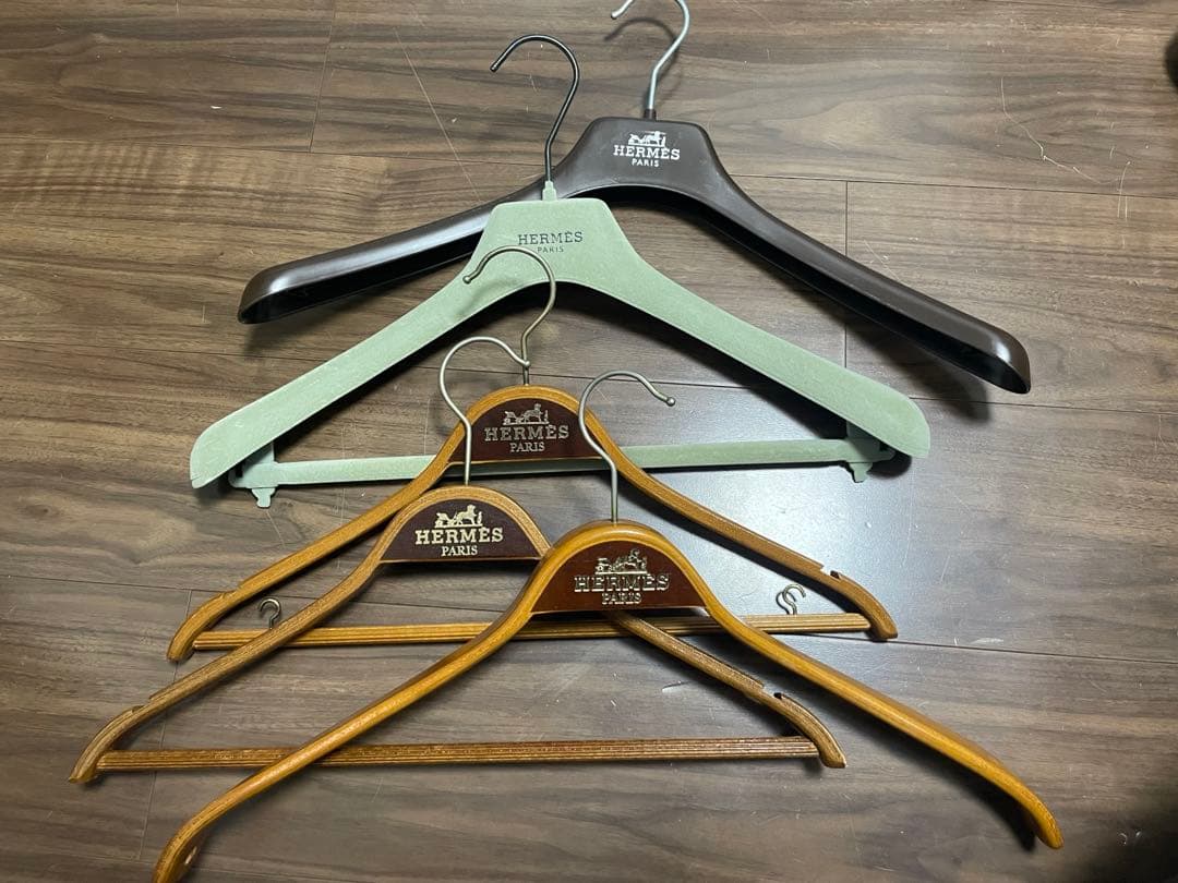 エルメス　HERMESハンガー 5点セット