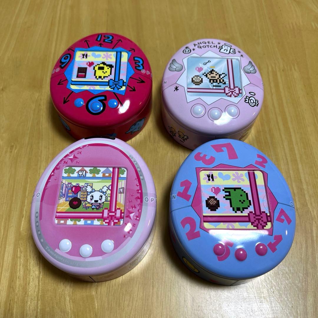 HEART たまごっち チョコ缶 4点セット 新品 未開封 - メルカリ