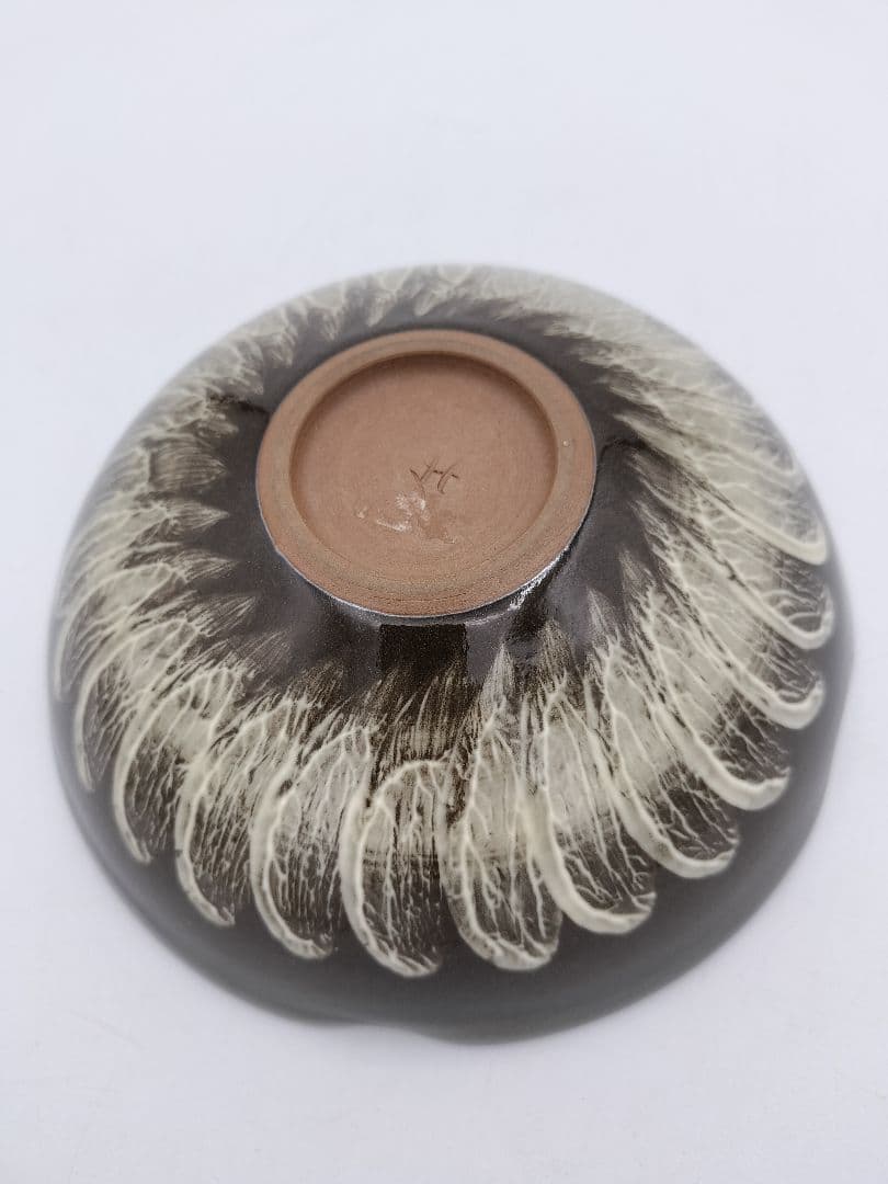 b79 菓子器 現川焼 豊瑞軒 十三代 横石臥牛 木箱 茶道具 古物