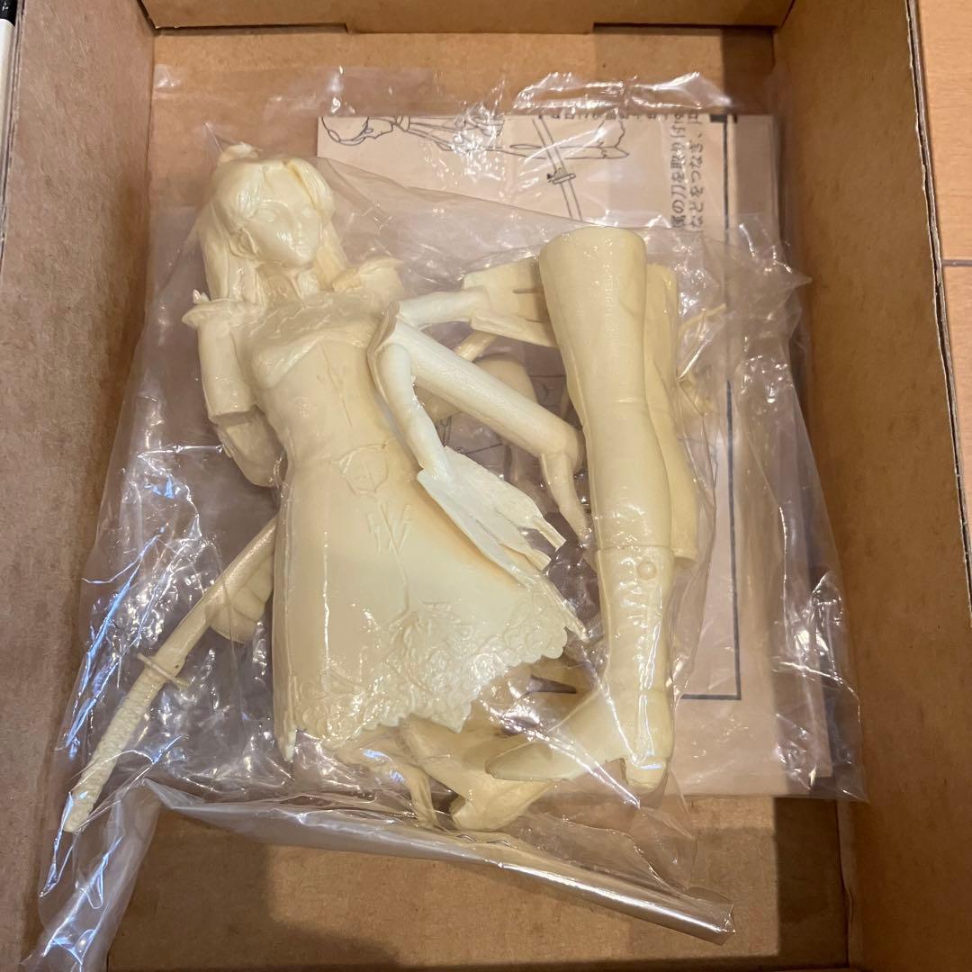 海洋堂静破裂の人形レジンキャストファティマfssエルガイムbang