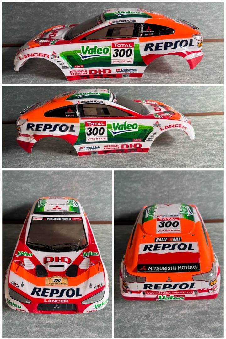 O-1951】タミヤ ラジコン スペアボディ 9台セット ジャンク