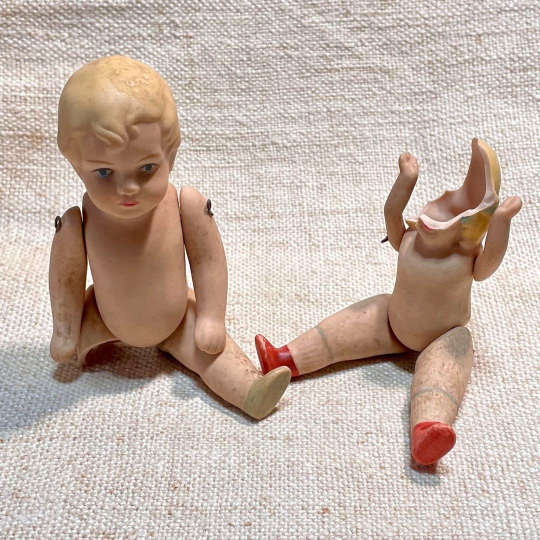 フランス ビスクドール ベビードール 人形 ブロカント アンティーク