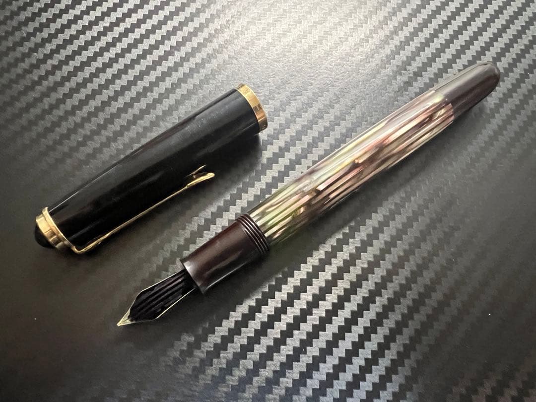 ペリカン 400NN M&K 万年筆 ブラック EF 極細字