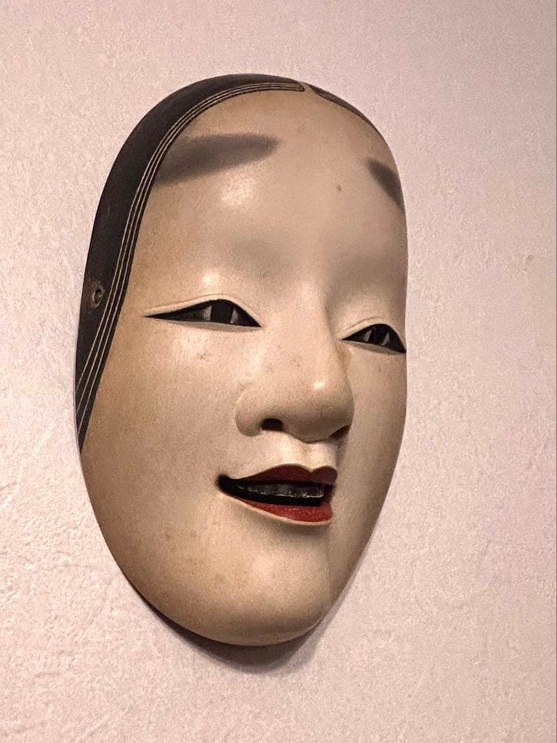 長澤草春 能面 小面 人間国宝・長澤氏春の三男 - メルカリ