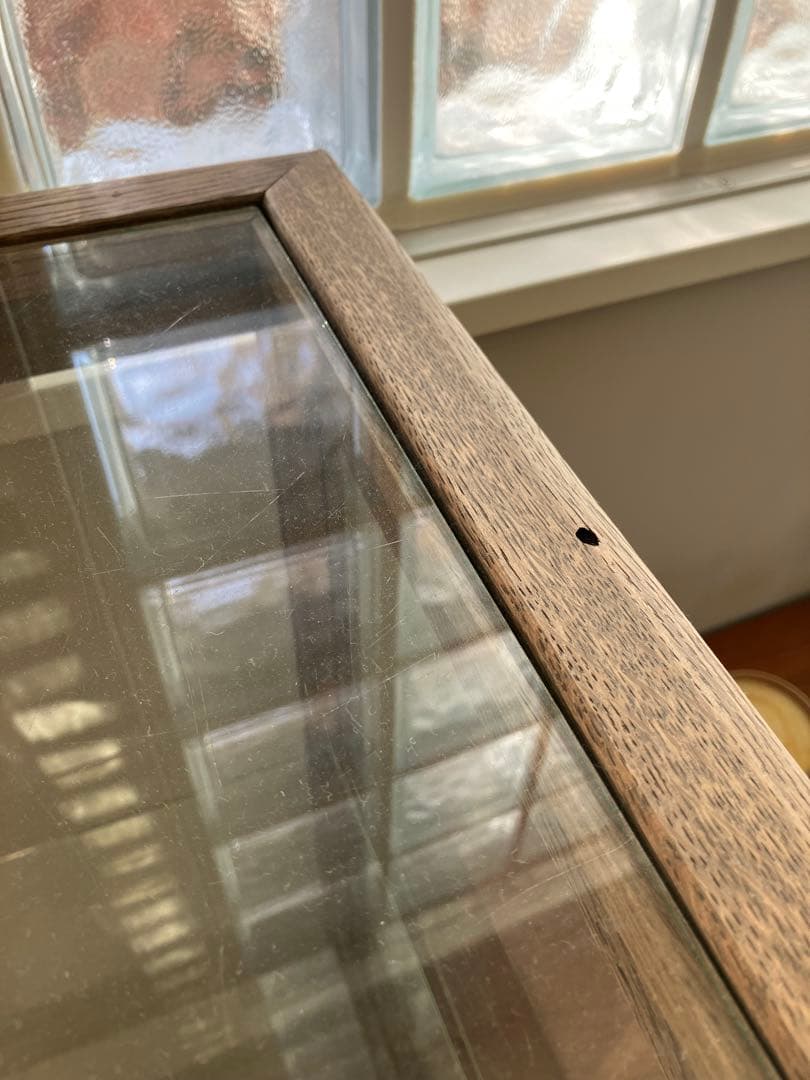 タロスケ様専用】icca イッカ ガラス ショーケース キャビネット