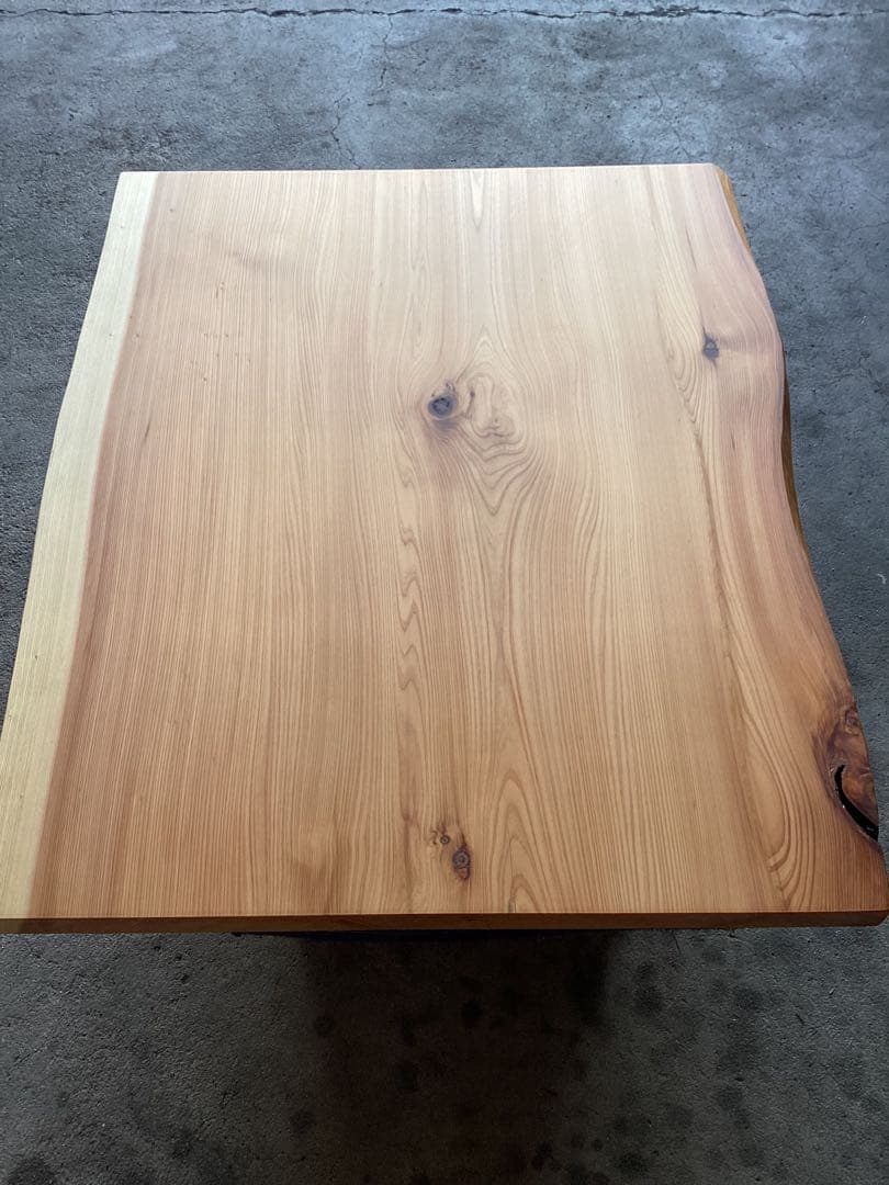 RUM　　日光杉　一枚板テーブル　塗装済　天板のみ　杉　　1-2