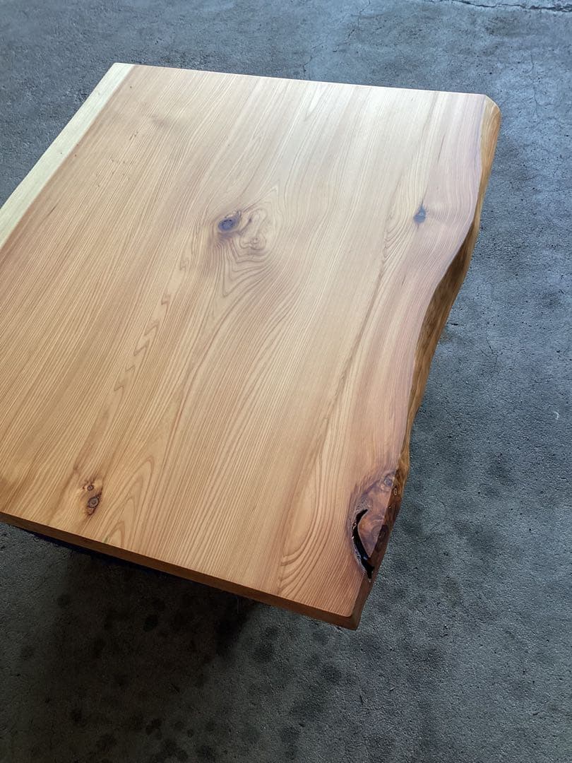 RUM　　日光杉　一枚板テーブル　塗装済　天板のみ　杉　　1-2