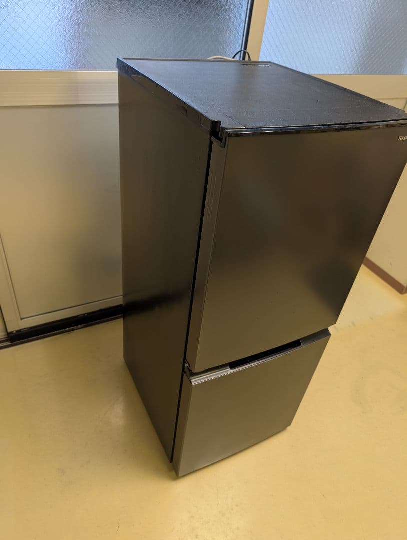 SHARP冷蔵冷凍庫SJ-D15P-Hマットダークグレー※一部地域配送設定無料