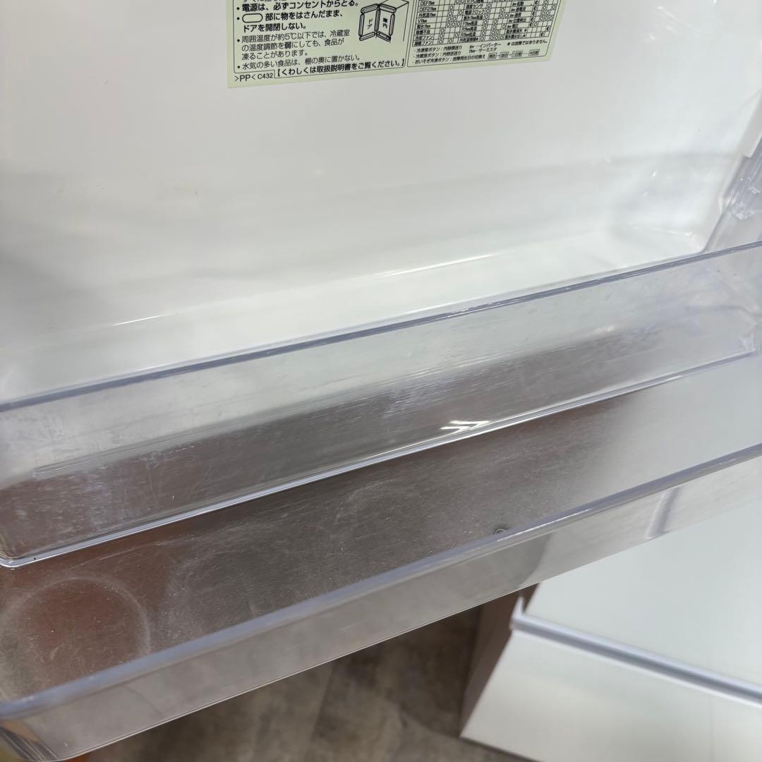 一都三県限定　配送設置無料　冷蔵庫　3ドア　SHARP 2021年製　350L