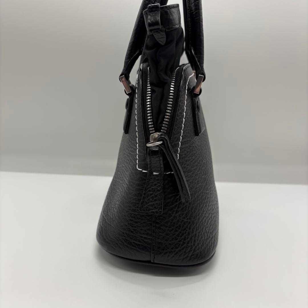 メゾンマルジェラ 5AC 2way ショルダーバッグ ハンドバック ブラック 黒