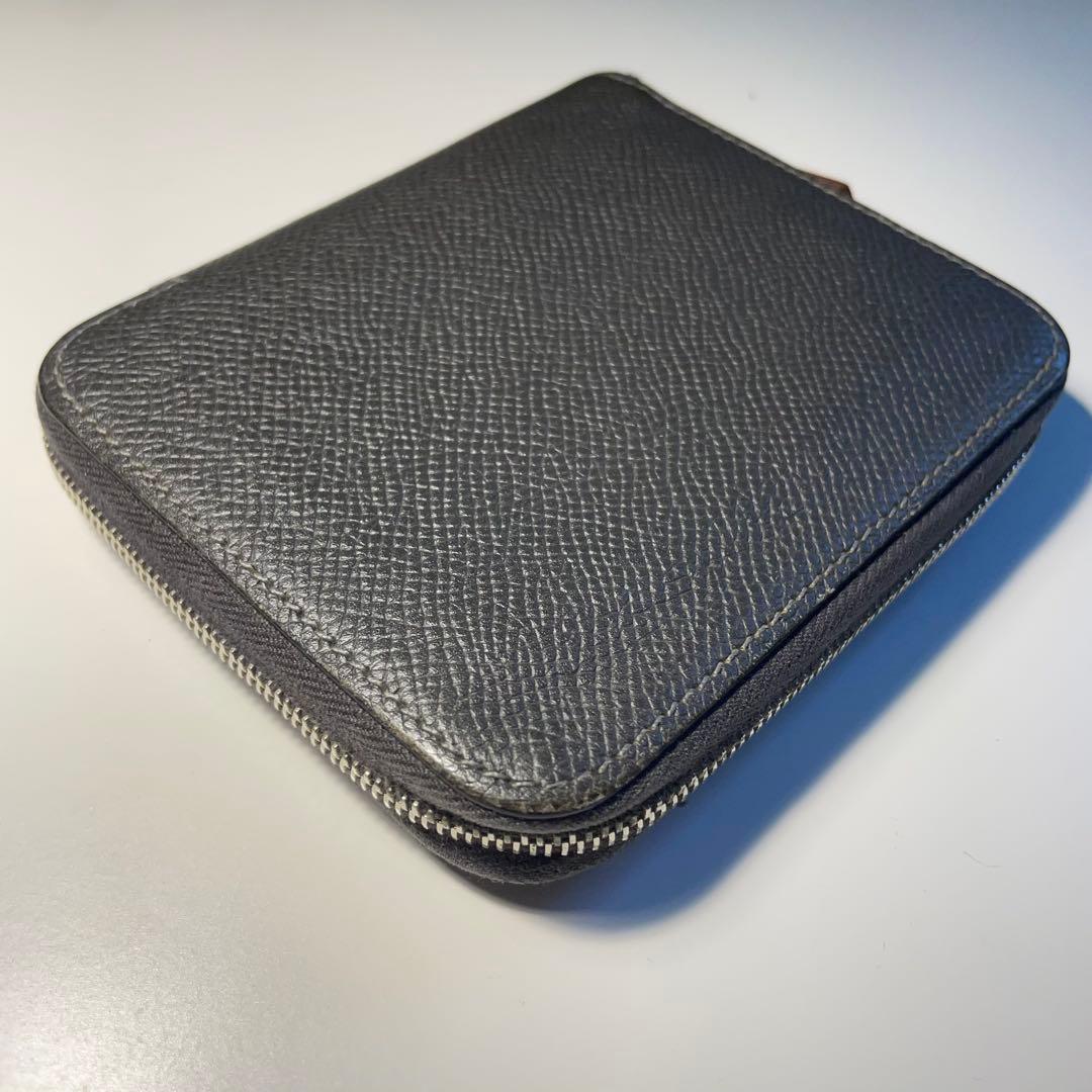 ✨美品　ファスナー新品　エルメス　アザップ　コンパクト　財布