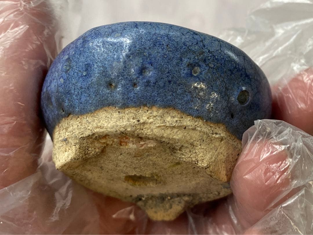 東福寺　小品　盆栽鉢　レトロ　アンティーク　(1)  (A4)