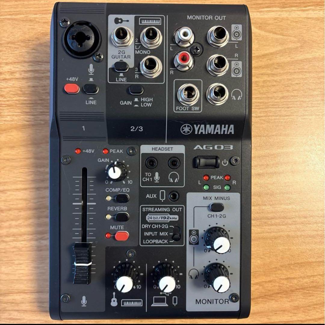 YAMAHA AG03 オーディオインターフェイス