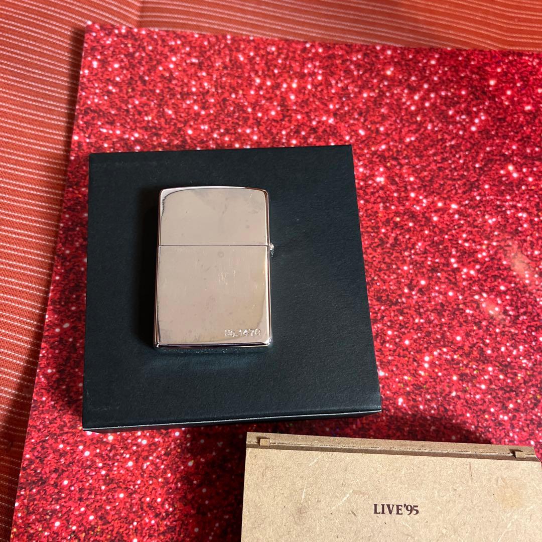来月値上げ予定貴重 長渕剛 限定Zippo 1995年 ナンバー付き 激レア商品