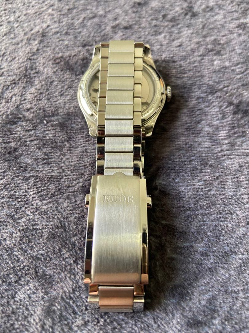 [ポッポ様お決まり]KUOE 自動巻き時計 緑文字盤