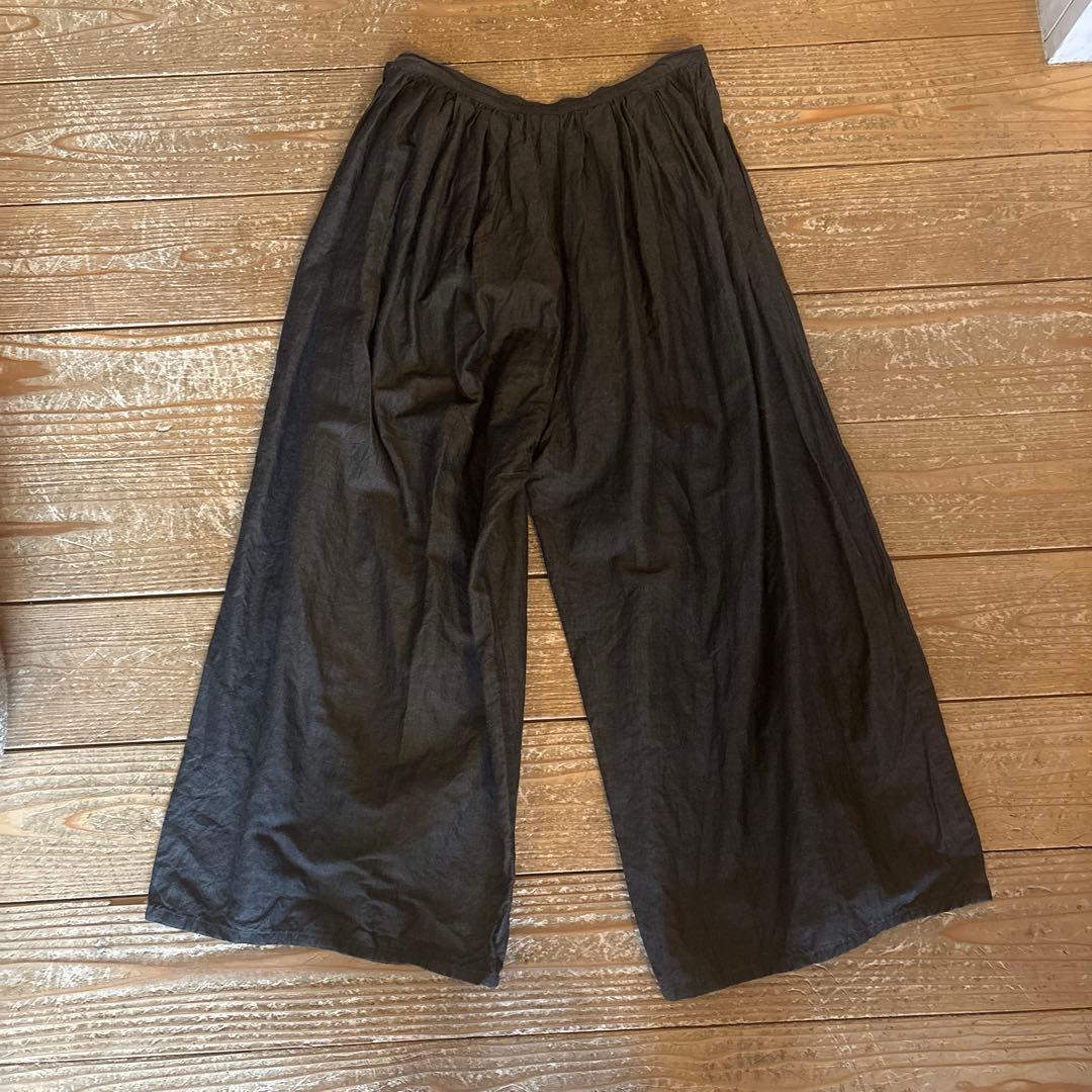 美品 Lisette リゼッタ カティヤ キュロットパンツ コットンリネン