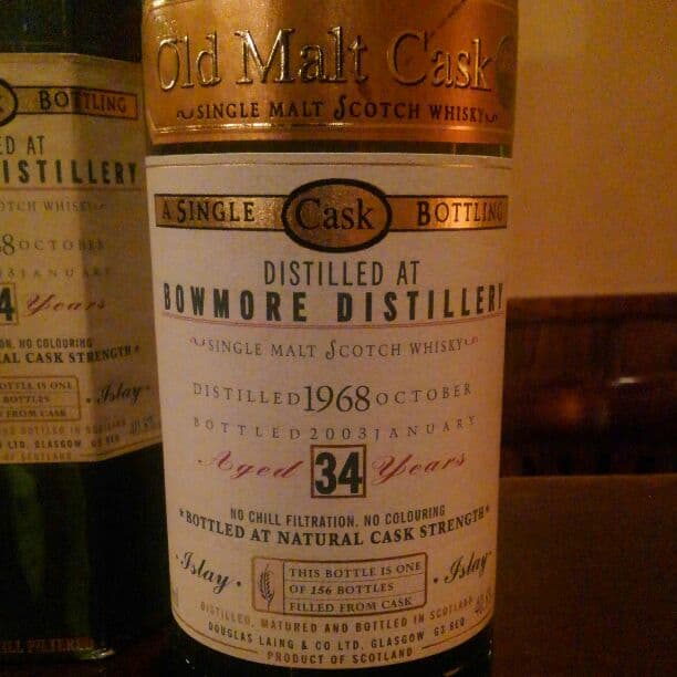 BOWMORE 34y 1968 40.8% DOUGLAS LAINS